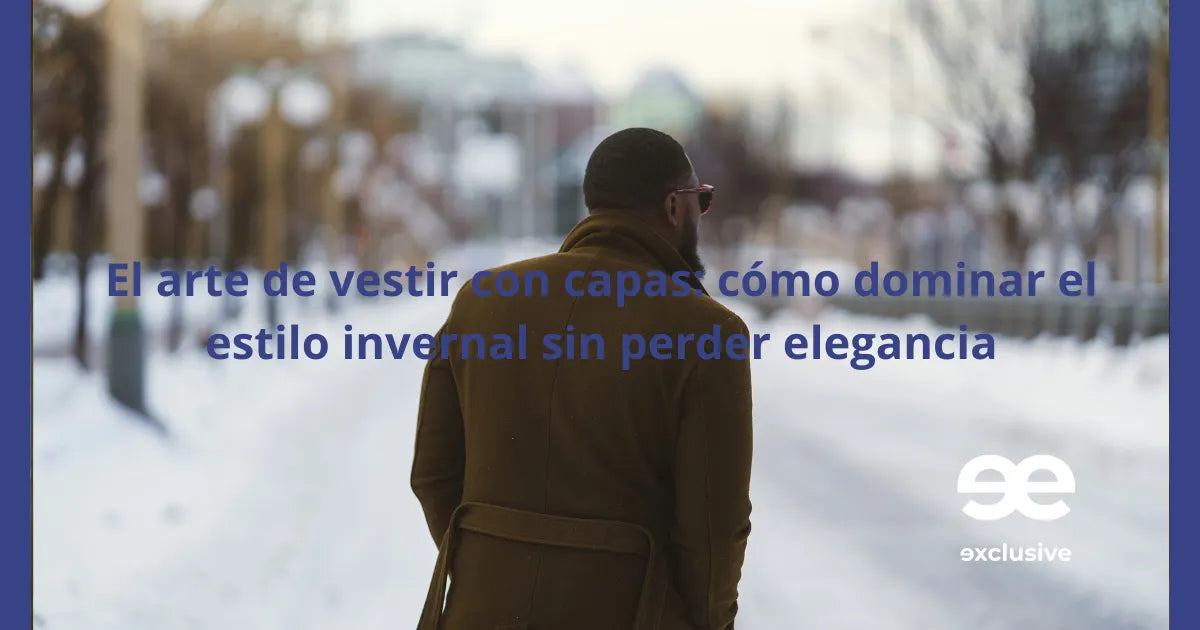 Hombre elegante con abrigo y bufanda caminando en invierno – EE Exclusive.