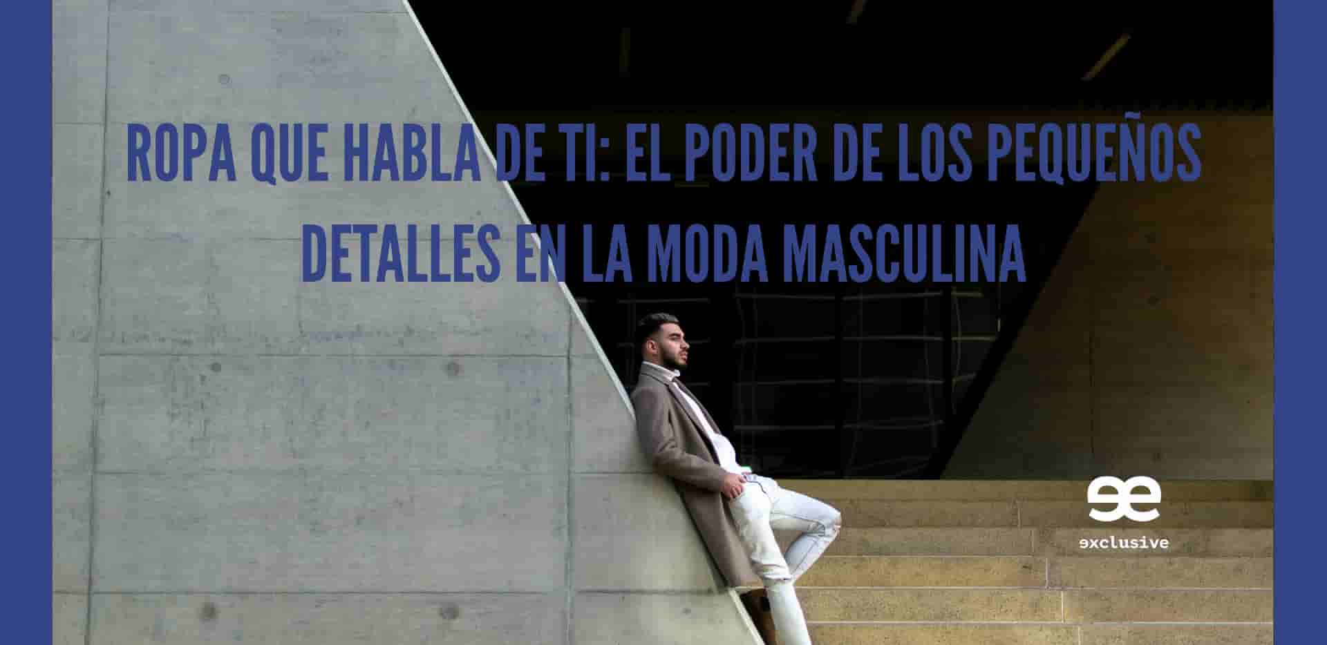 Hombre con zapatos elegantes apoyado en la pared, portada del artículo de blog de EE Exclusive sobre moda masculina y el poder de los pequeños detalles