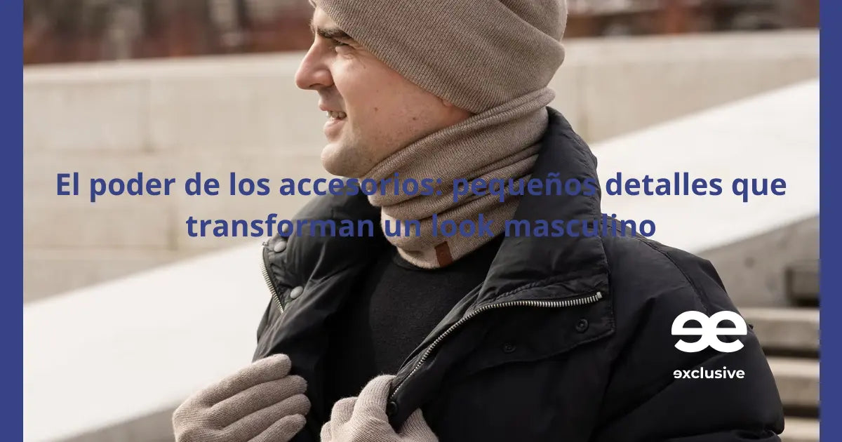 Accesorios masculinos que elevan un look urbano con estilo y elegancia