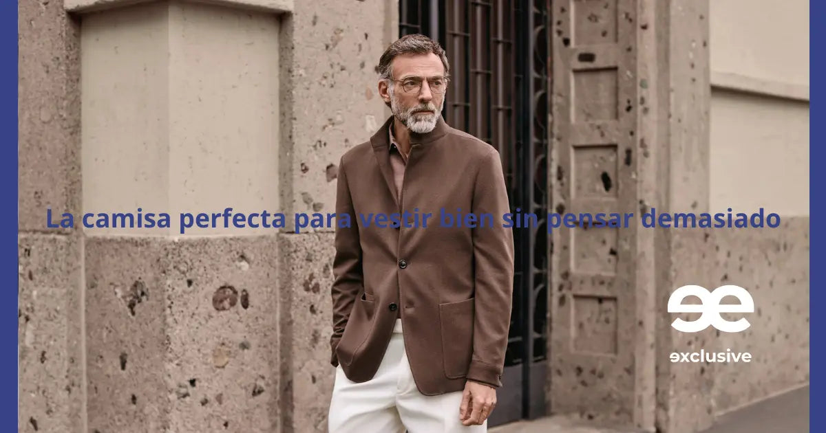 La camisa perfecta para hombre: estilo urbano elegante y sin esfuerzo