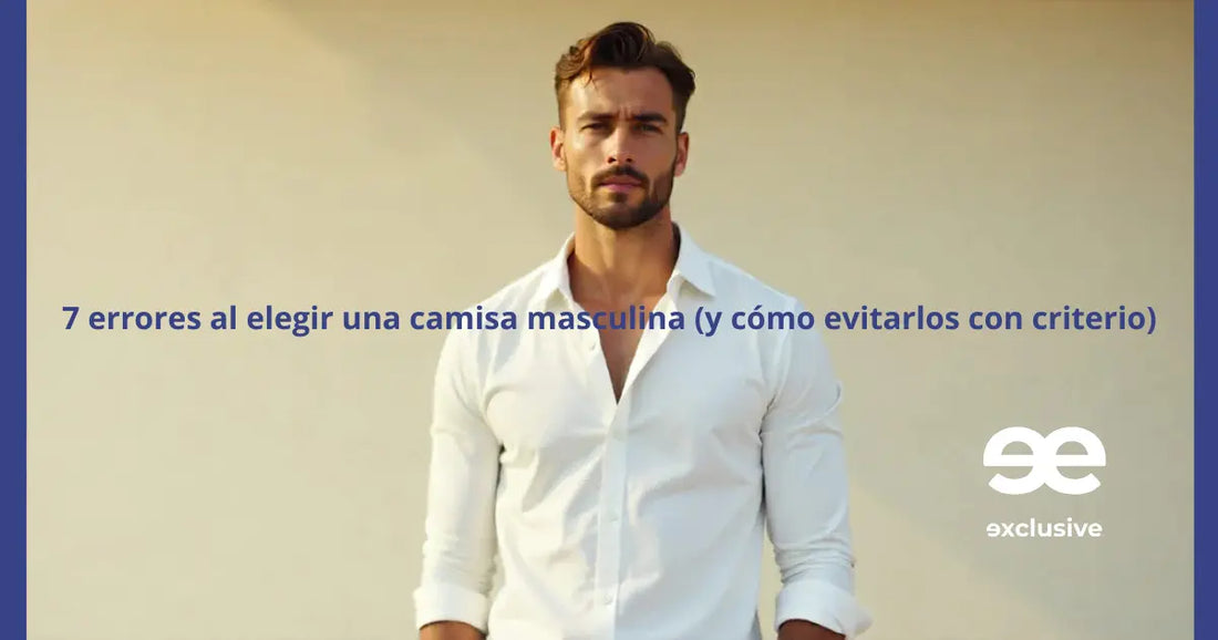 Hombre ajustándose una camisa blanca slim fit en un interior moderno con luz natural