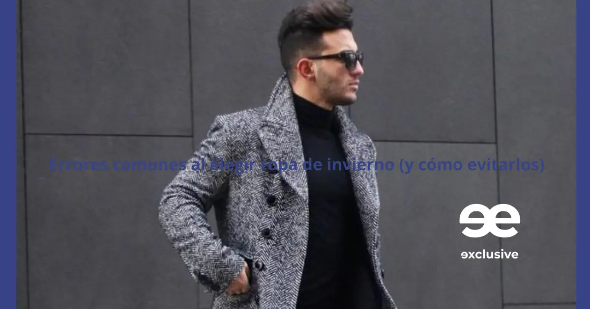 Hombre urbano vestido por capas en invierno con estilo elegante y funcional