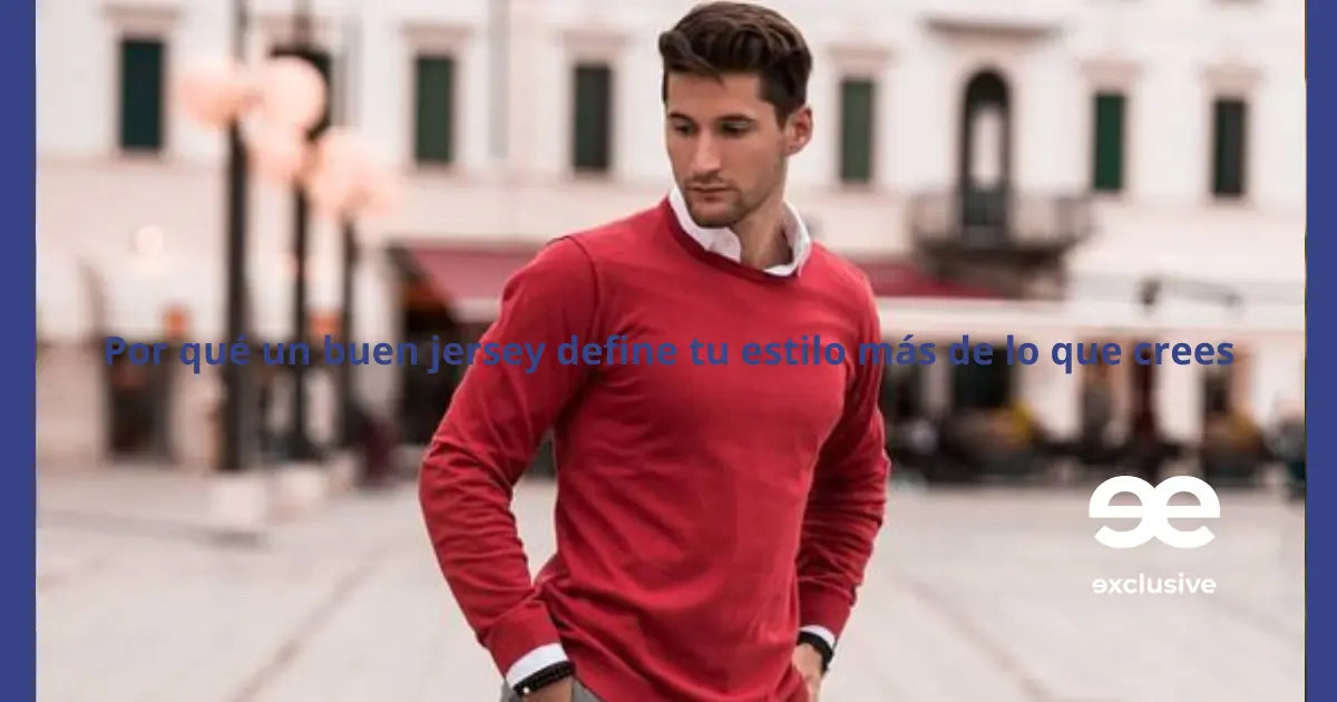 Jersey de hombre estilo urbano premium, elegancia cotidiana y diseño cuidado