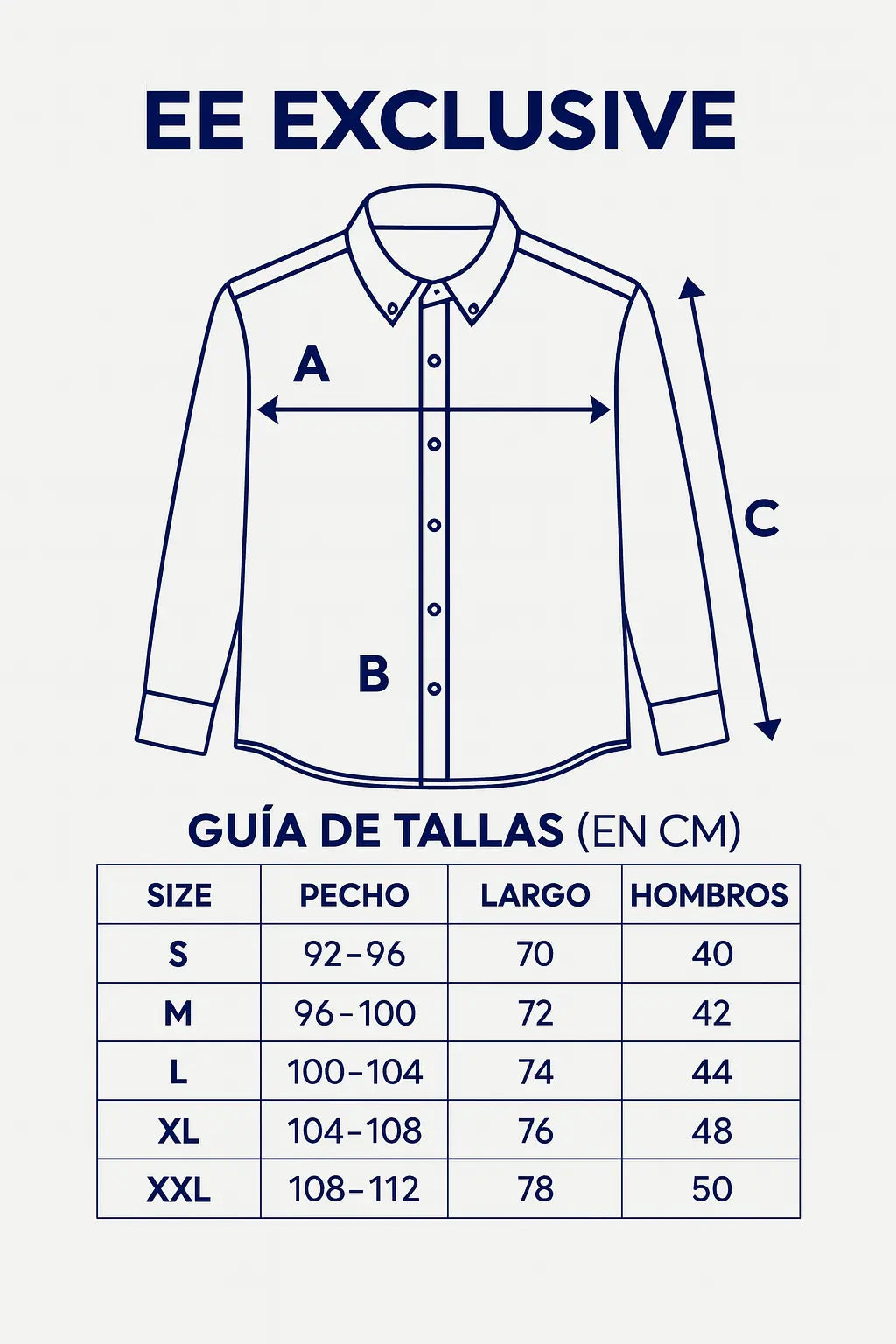 Guía de tallas
