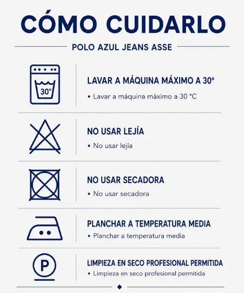 Instrucciones de cuidado