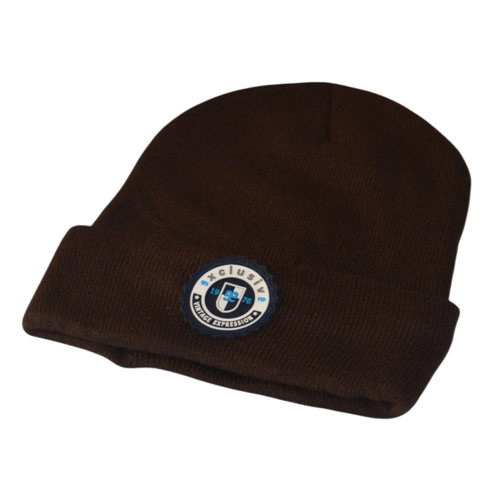 Gorro unisex Miñóns en color marrón de EE Exclusive, diseño cómodo y versátil.