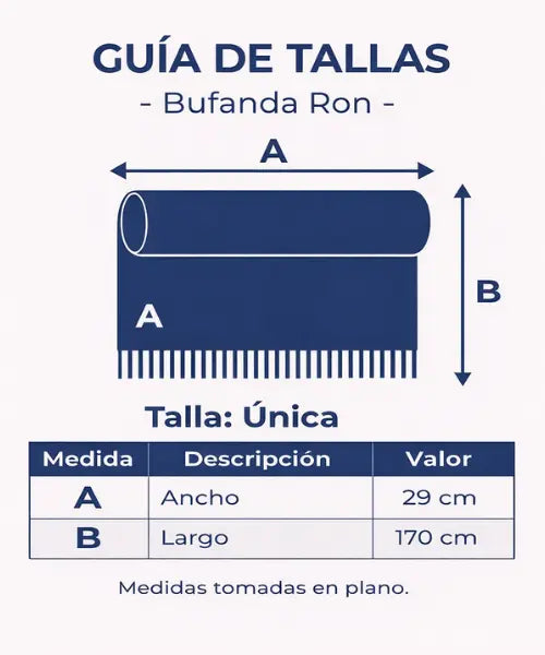 Guía de tallas