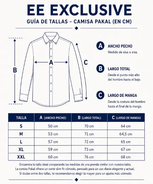 Guía de tallas