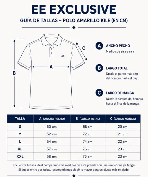Guía de tallas