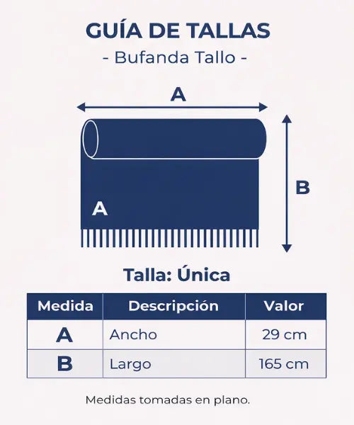 Guía de tallas