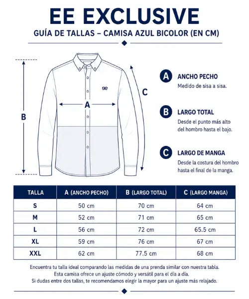 Guía de tallas