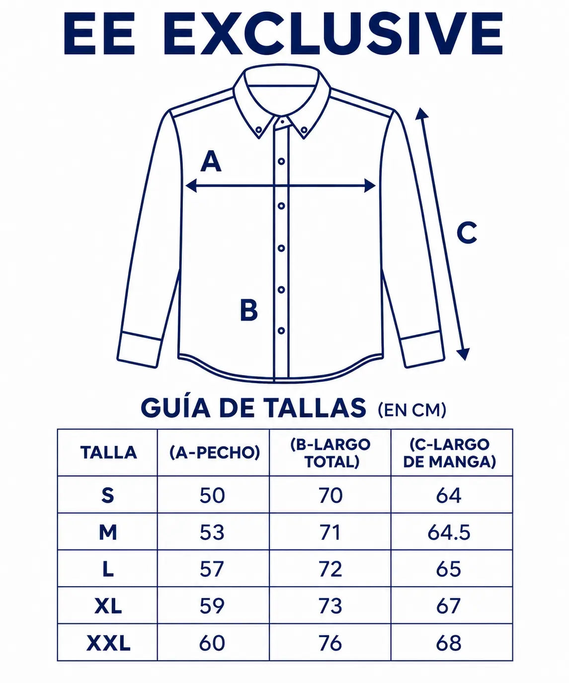 Guía de tallas