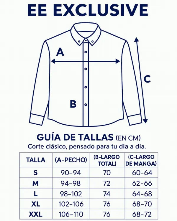 Guía de tallas