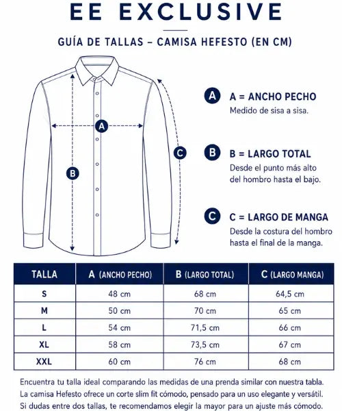 Guía de tallas