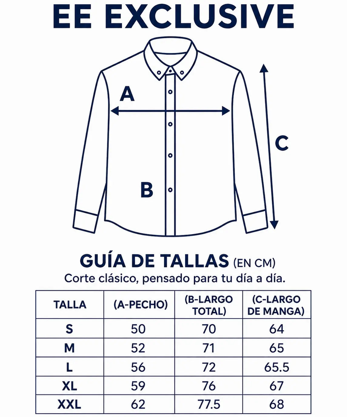 Guía de tallas