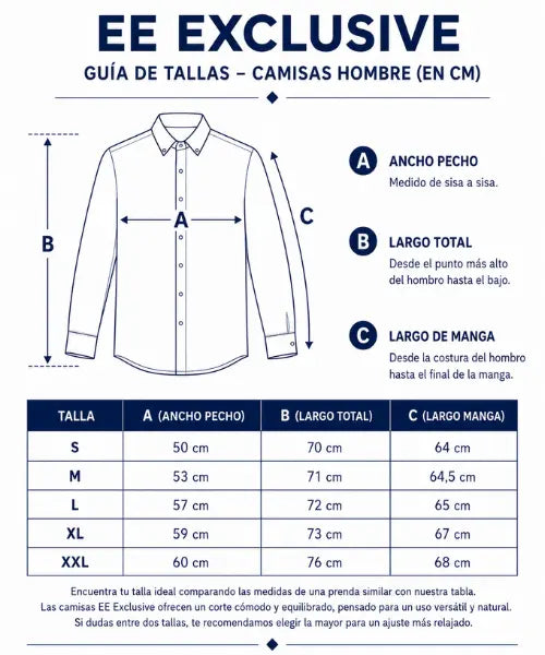 Guía de tallas