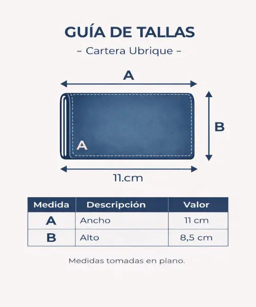 Guía de tallas