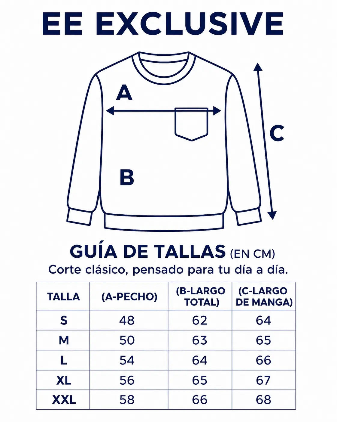 Guía de tallas