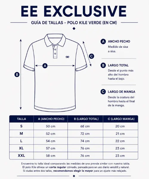 Guía de tallas