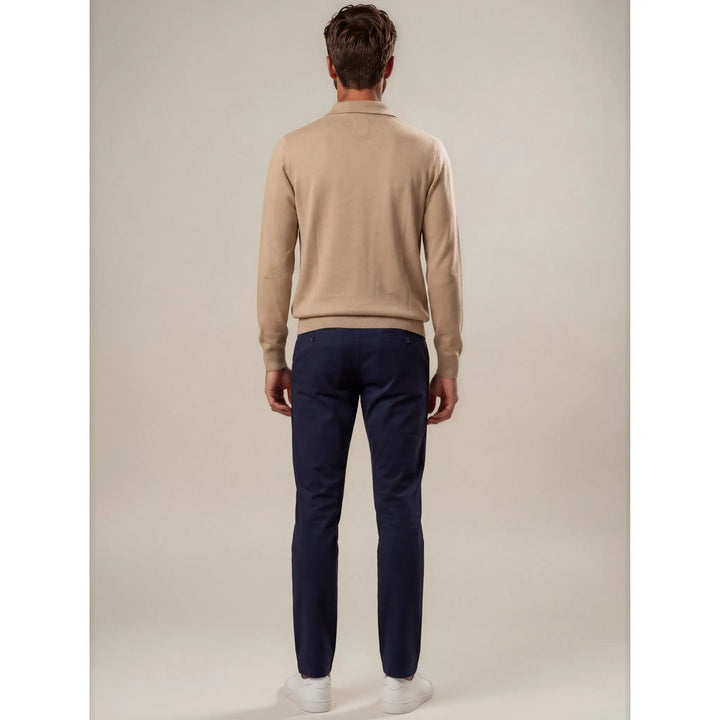 Vista trasera del jersey camel Kilagi para hombre de EE Exclusive